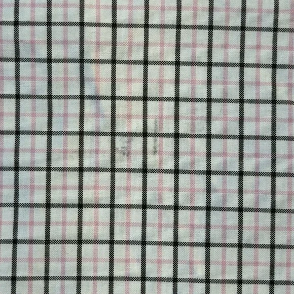 Polo Ralph Lauren Button‎ Down Shirt Men's Med Windowpane Plaid Pink Brown * - Picture 9 of 9